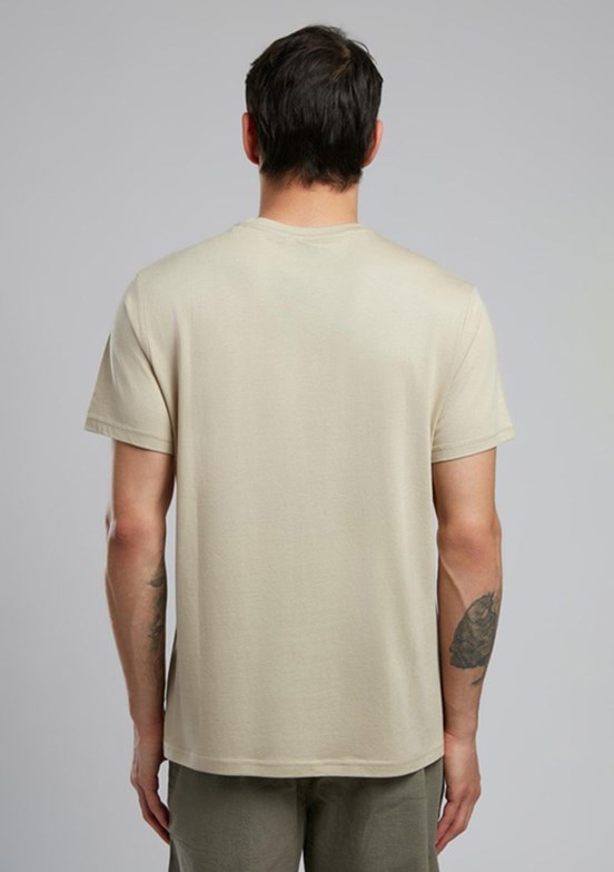 LEE COOPER Montay Bej Erkek O Yaka T-shirt