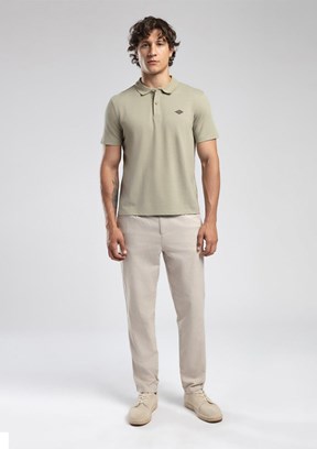 LEE COOPER Zarse Bej Erkek Dokuma Pantolon
