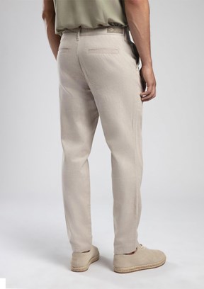 LEE COOPER Zarse Bej Erkek Dokuma Pantolon