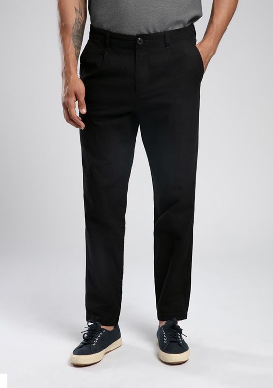 LEE COOPER Zarse Siyah Erkek Dokuma Pantolon