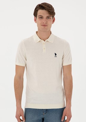 US POLO ASSN Beyaz Erkek Regular Kazak