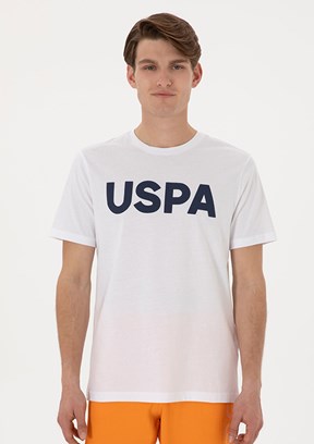 US POLO ASSN Beyaz Erkek Regular T-Shirt