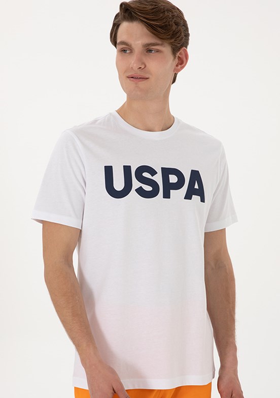 US POLO ASSN Beyaz Erkek Regular T-Shirt