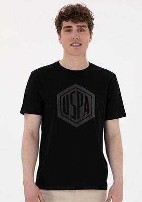 US POLO ASSN Siyah Erkek Regular T-Shirt
