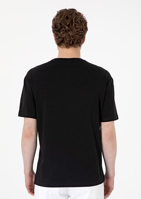 US POLO ASSN Siyah Erkek Comfort T-Shirt