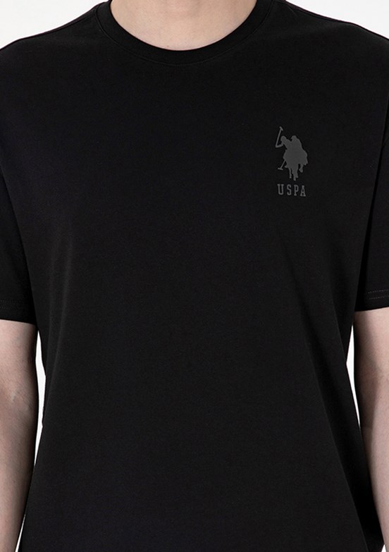 US POLO ASSN Siyah Erkek Comfort T-Shirt