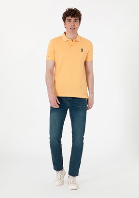 US POLO ASSN Yeşil Erkek Slim Jean Pantolon