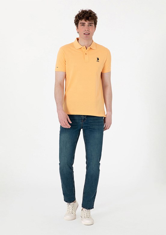 US POLO ASSN Yeşil Erkek Slim Jean Pantolon