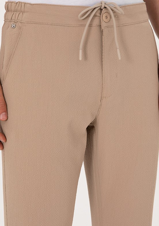 US POLO ASSN Bej Erkek Chino Pantolon