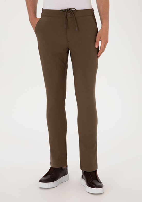 US POLO ASSN Bej Erkek Chino Pantolon