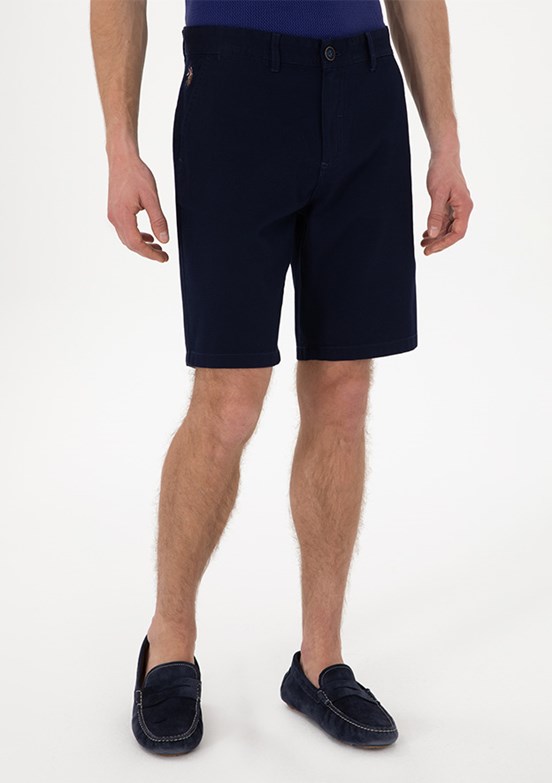 US POLO ASSN Lacivert Erkek Bermuda Şort