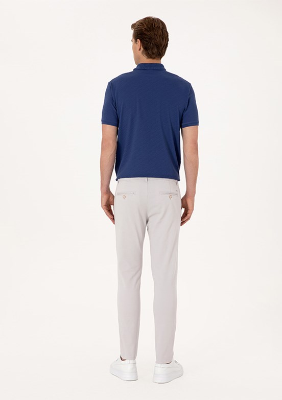US POLO ASSN Gri Erkek Chino Pantolon