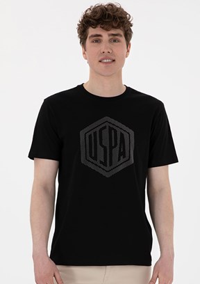 US POLO ASSN Siyah Erkek Regular T-Shirt