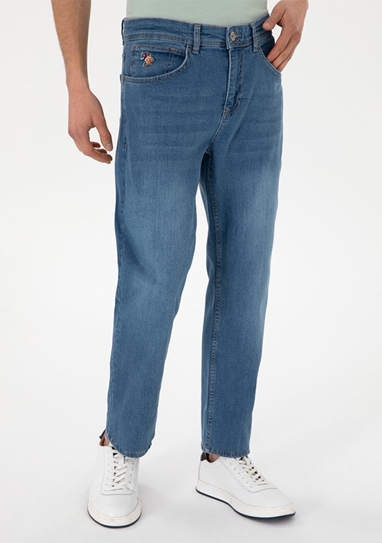 US POLO ASSN Mavi Erkek Slim Jean Pantolon