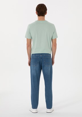 US POLO ASSN Mavi Erkek Slim Jean Pantolon