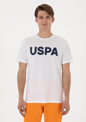 US POLO ASSN Beyaz Erkek Regular T-Shirt