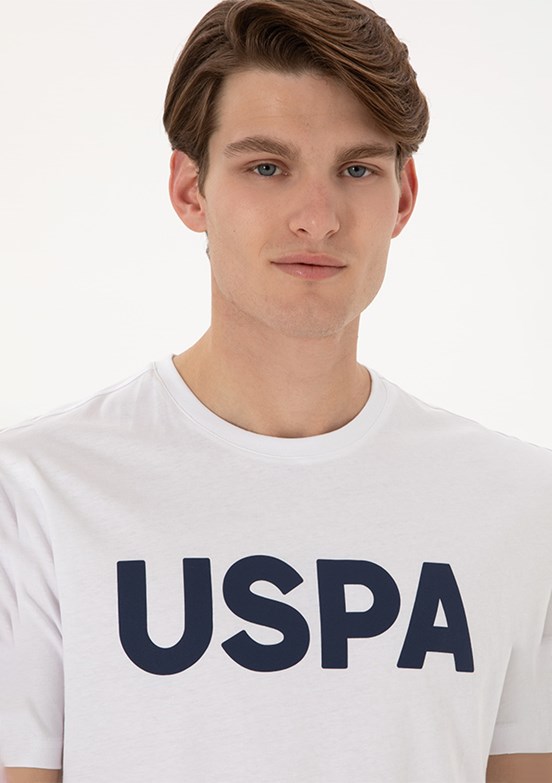 US POLO ASSN Beyaz Erkek Regular T-Shirt