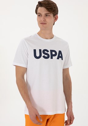 US POLO ASSN Beyaz Erkek Regular T-Shirt