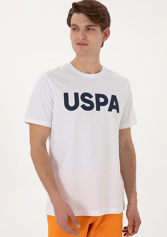 US POLO ASSN Beyaz Erkek Regular T-Shirt