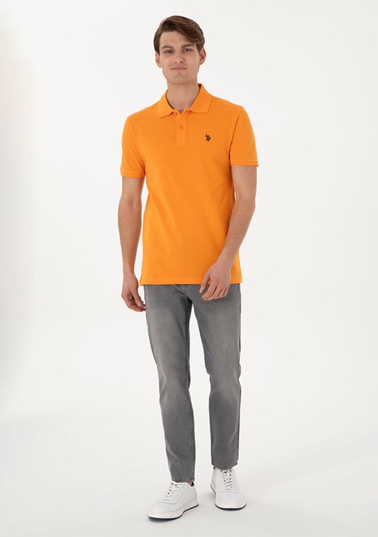 US POLO ASSN Gri Erkek Slim Jean Pantolon
