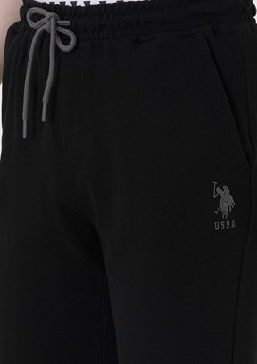 US POLO ASSN Siyah Erkek Bermuda Şort
