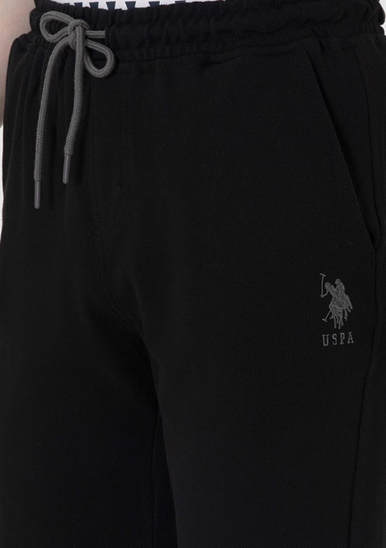 US POLO ASSN Siyah Erkek Bermuda Şort