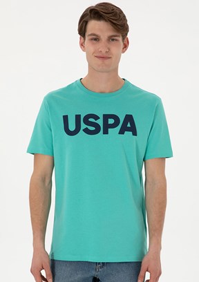 US POLO ASSN Yeşil Erkek Regular T-Shirt