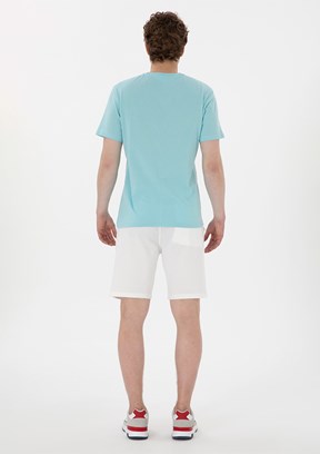 US POLO ASSN Beyaz Erkek Bermuda Şort