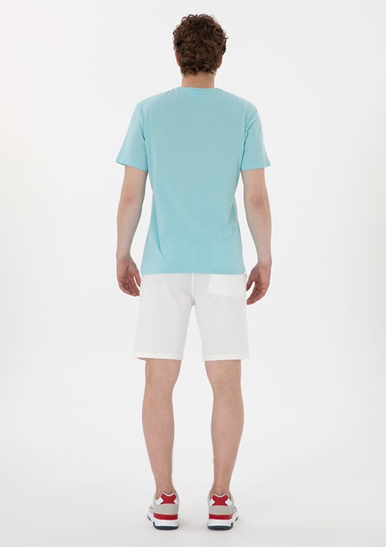 US POLO ASSN Beyaz Erkek Bermuda Şort