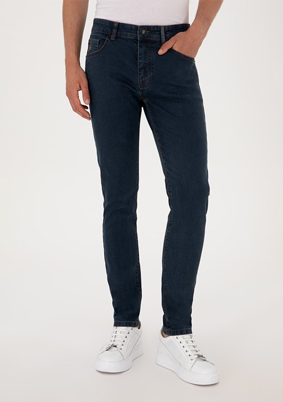 US POLO ASSN Mavi Erkek Slim Jean Pantolon
