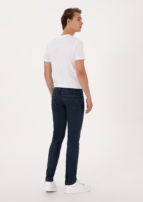 US POLO ASSN Mavi Erkek Slim Jean Pantolon