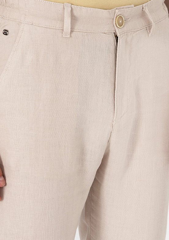 US POLO ASSN Bej Erkek Chino Pantolon