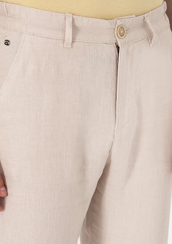 US POLO ASSN Bej Erkek Chino Pantolon