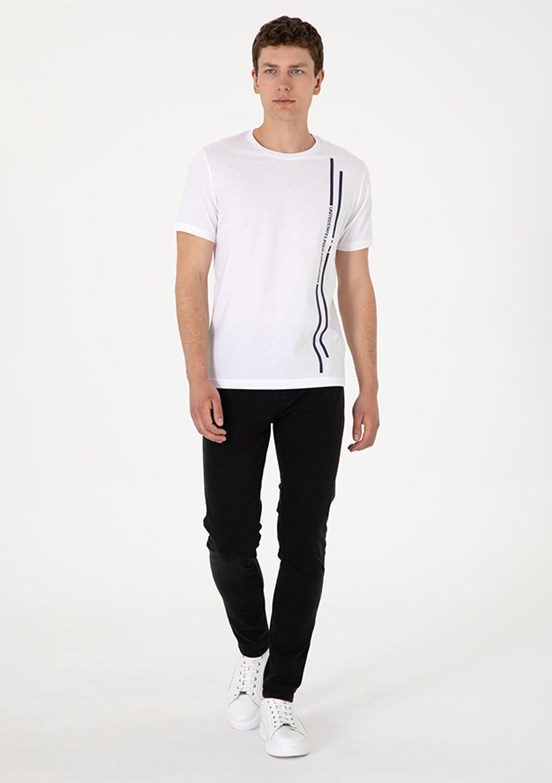 US POLO ASSN Siyah Erkek Slim Jean Pantolon