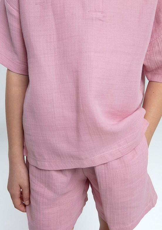 ROLY POLY Pembe Kız Çocuk Şortlu İkili Takım