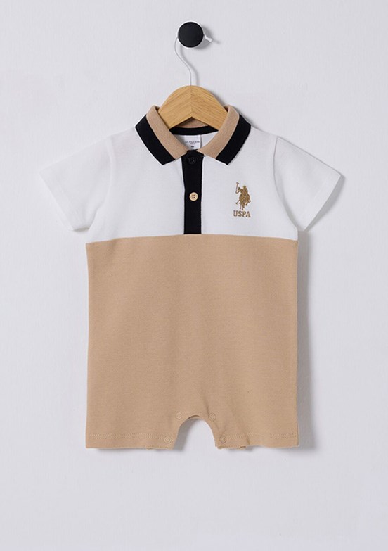 US POLO ASSN Çok Renkli Erkek Bebek Tulum Elbise