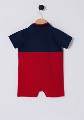 US POLO ASSN Çok Renkli Erkek Bebek Tulum Elbise
