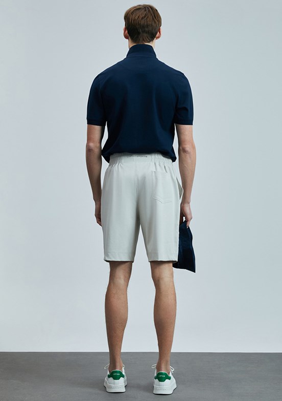 LUFİAN Lacivert Erkek Polo Yaka T-Shirt