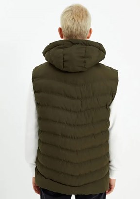 THE CROW Yeşil Unisex Şişme Yelek