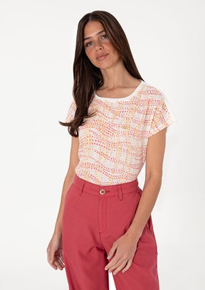 US POLO ASSN Turuncu Kadın Regular T-shirt