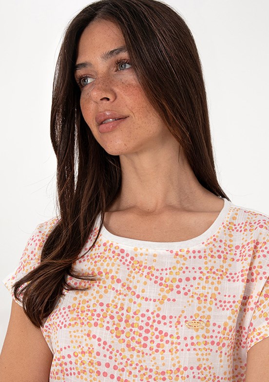 US POLO ASSN Turuncu Kadın Regular T-shirt