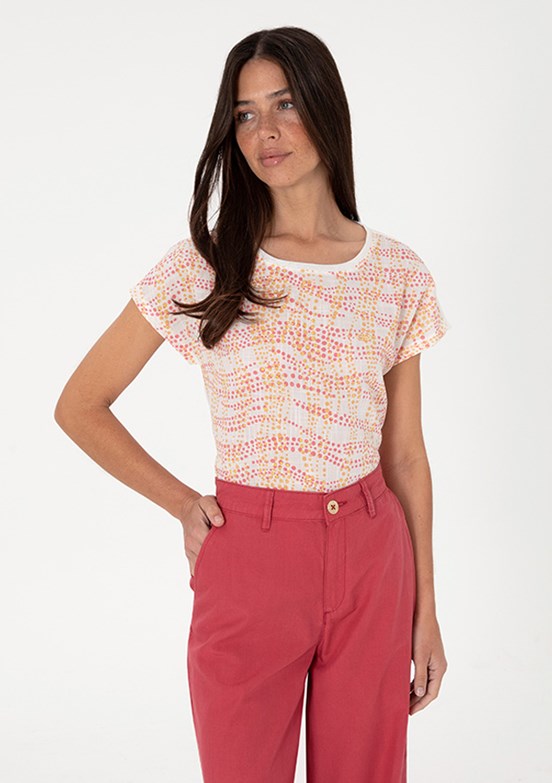 US POLO ASSN Turuncu Kadın Regular T-shirt