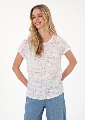 US POLO ASSN Mor Kadın Regular T-Shirt