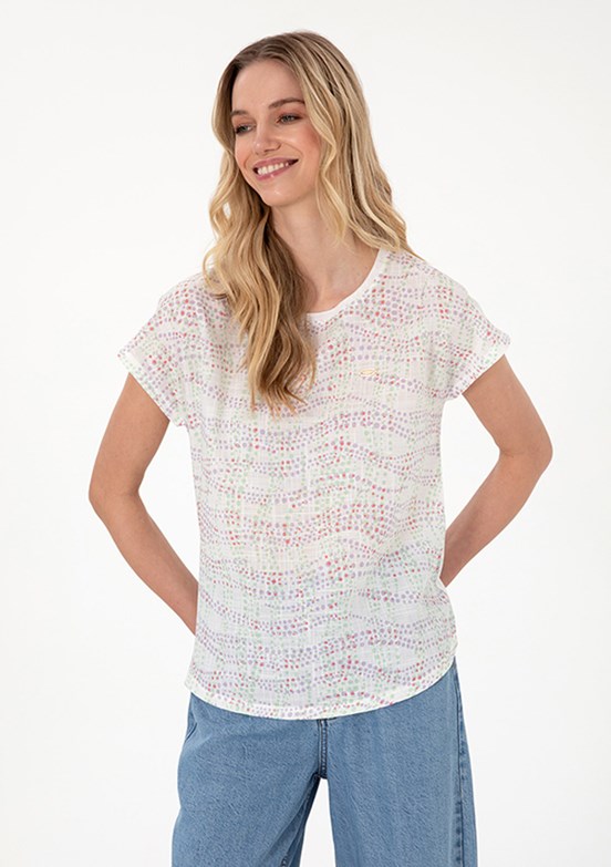 US POLO ASSN Mor Kadın Regular T-Shirt