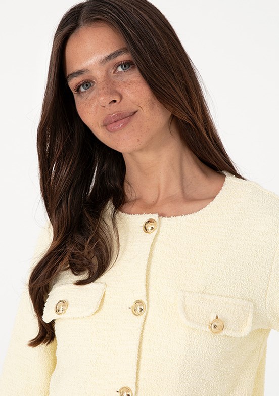 US POLO ASSN Sarı Kadın A-Form Fit Sweatshirt