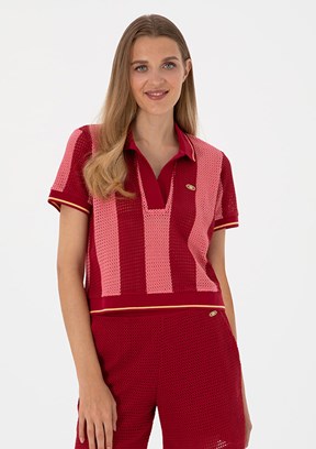 US POLO ASSN Mor Kadın Comfort T-Shirt