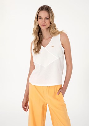 US POLO ASSN Beyaz Kadın Regular T-Shirt