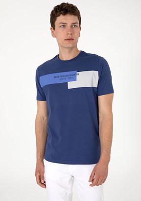 US POLO ASSN Lacivert Erkek Regular T-Shirt