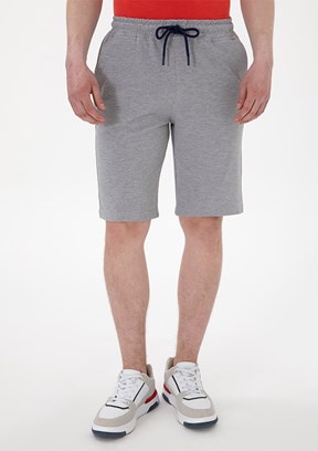 US POLO ASSN Gri Erkek Kapri Şort