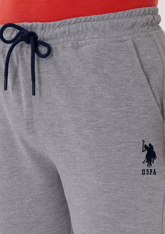 US POLO ASSN Gri Erkek Kapri Şort